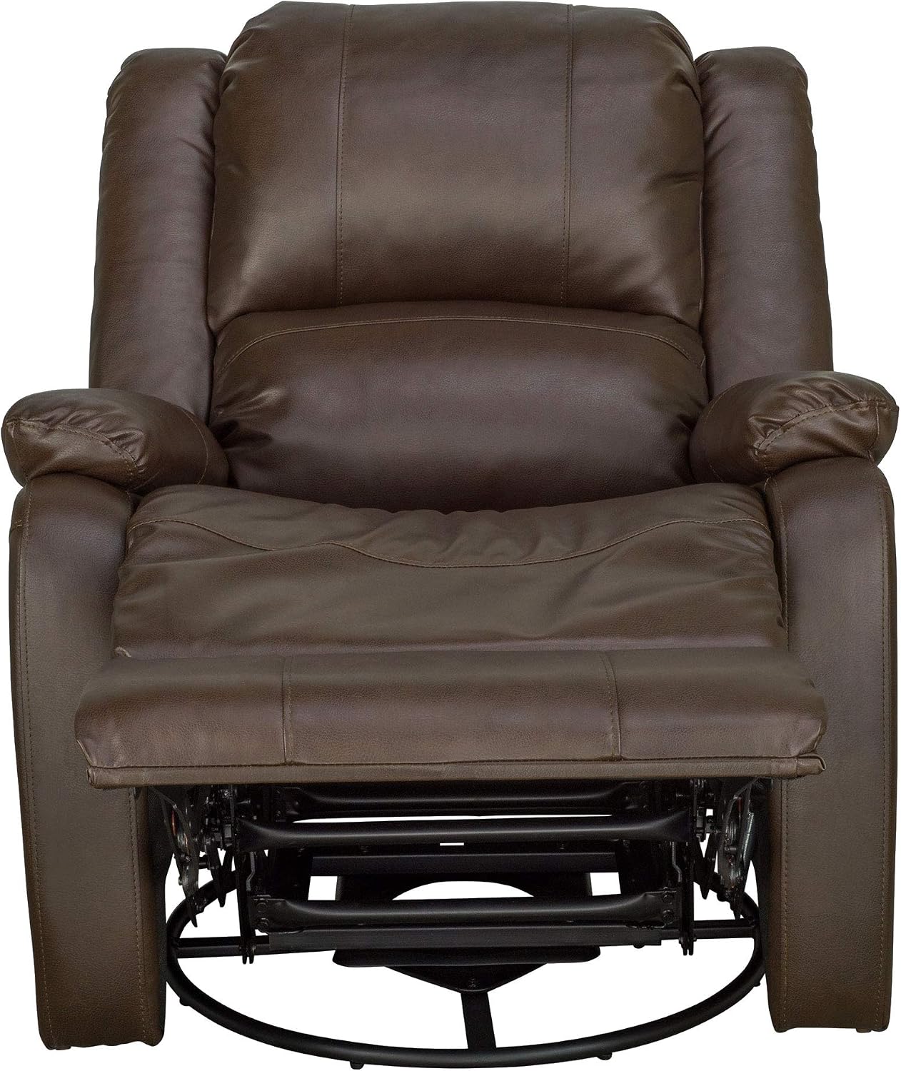 RecPro Charles 30" Swivel Glider RV Recliner, Chestnut, 2-Pack