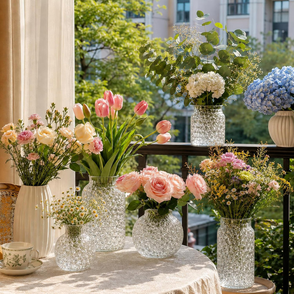 160,000 Pieces Clear Vase Filler Beads,Christmas Decoration, Wedding Centerpiece, Floating Candles, Floral Decoration