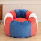 Giant Bean Bag Chairs for Adults,Memory Foam Firm Boneless Floor Gaming Chair Reading Chair,Colorful Plush Corduroy Cover,Comfy Chairs for Livingroom Bedroom Reading Nook Movie Night