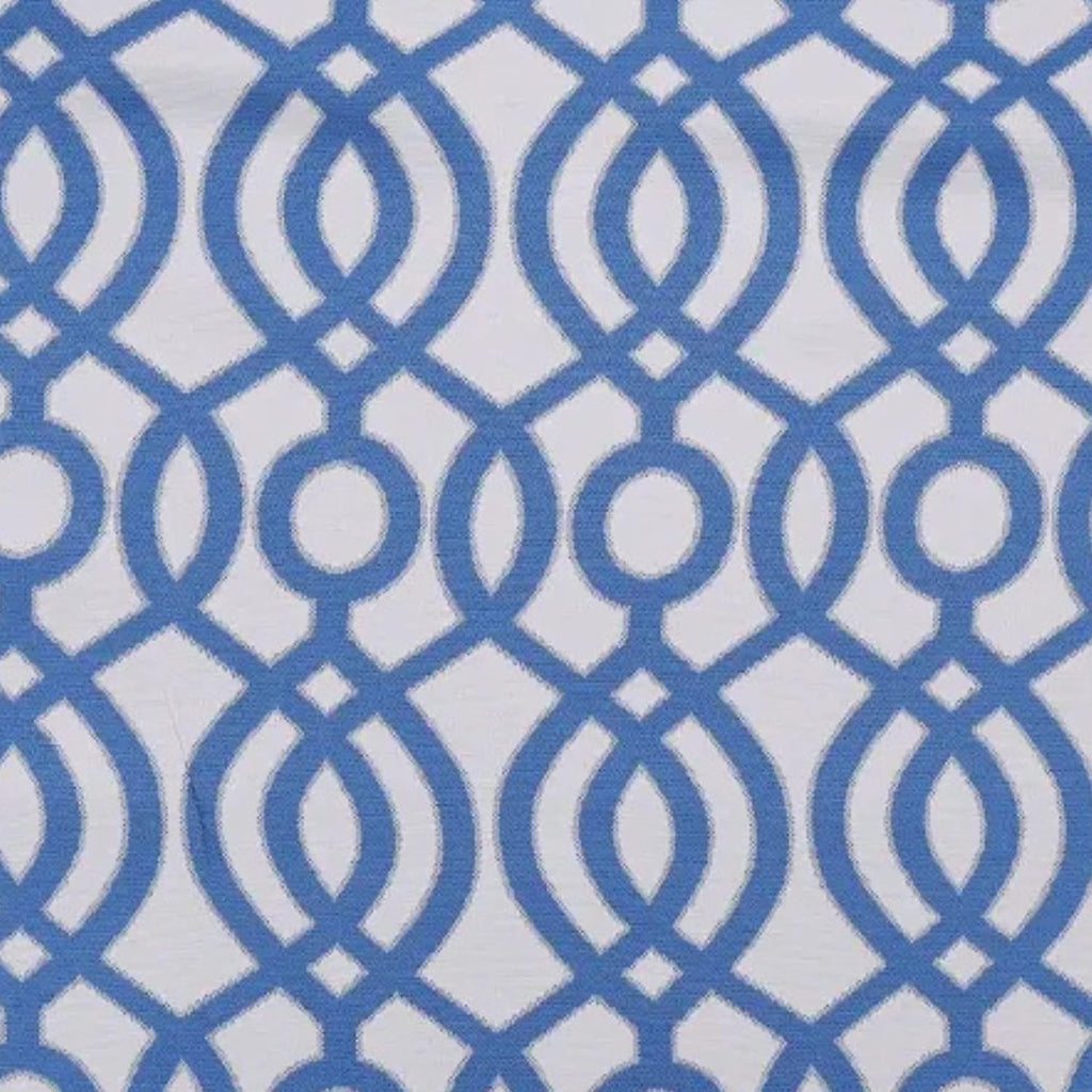 RSH DECOR: 3-Piece Wicker Tufted Cushion Set | 44” x 22" & 22" x 22" | All-Weather Spun Fabric | Water-Resistant | Outdoor Loveseat & U-Shape Cushions for Patio Furniture | Made in USA (Capilla Blue)