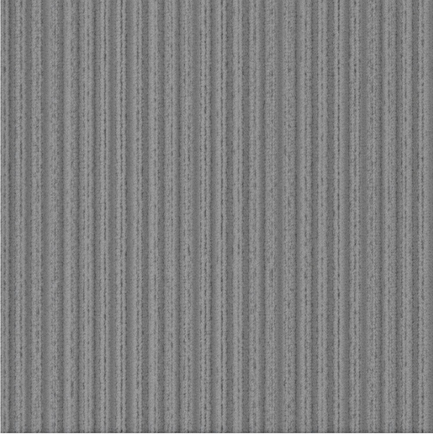 Ottomanson 2' x 9' Hallway Runner with Scraper Pile - Extra Durable Non-Slip Rug Mat for Indoor & Outdoor Use - Ideal for Kitchen, Entryway, Patio & Garage - High-Traffic Carpet, Gray