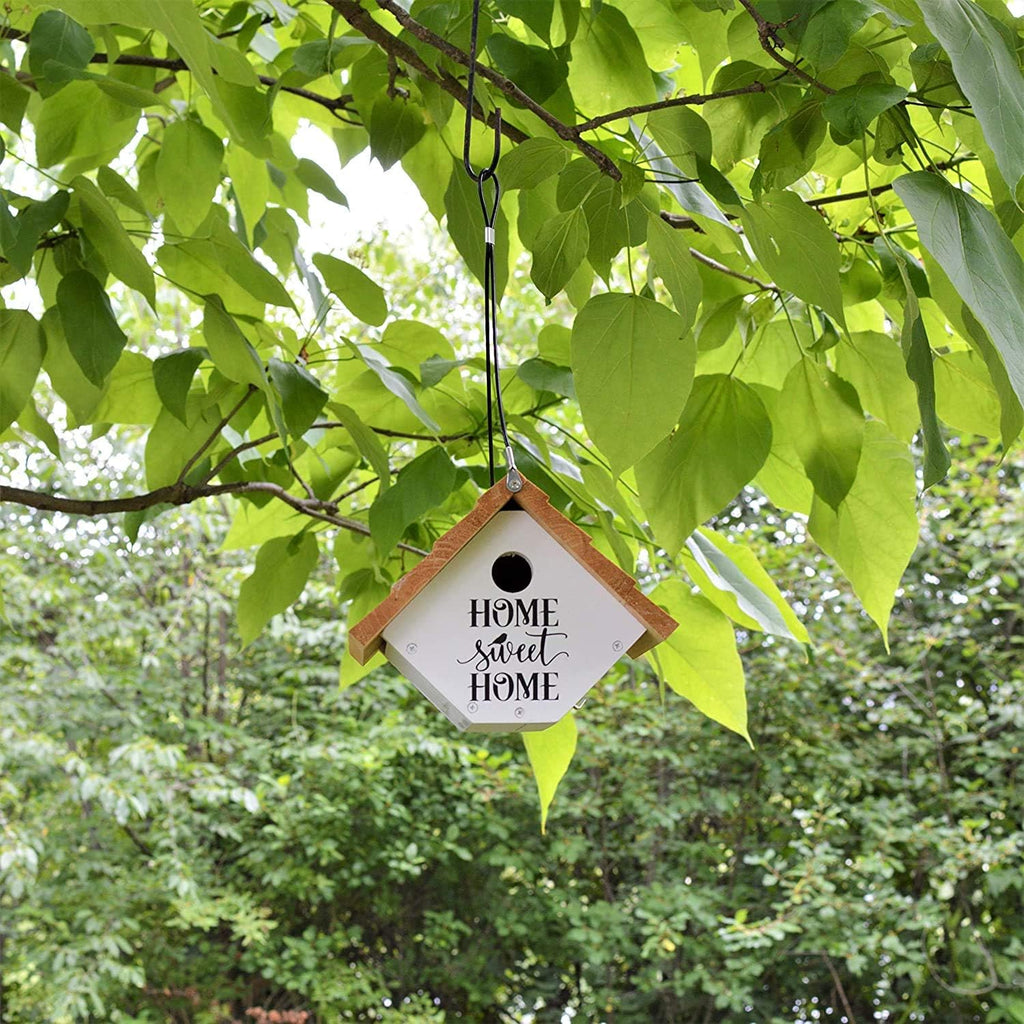 Wild Wings WWLH2-DECO Farmhouse Wren House, White
