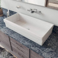 Alfi AB36TR Alfi Brand 35.5" Above Mount Fireclay Bath, 36", White