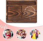 Motivational Gifts, Inspirational Gifts, Positive Gifts, Encouraging Gifts, Sticky Note Holder, Post-it Note Dispenser for Desk, Wooden Post-it Note & Pen Holder 6.5" x 4.7" - FTA119