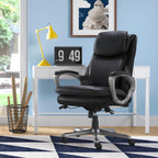 Serta® Smart Layers™ AIR Arlington Executive Chair, Black/Pewter