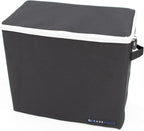 CASEMATIX Graded Comic Book Storage Bin – Protective Organizer Case Fits 28 CGC Graded Comics, Pro Collector Edition with 3 Internal Dividers, Built-In Zipper, Carry Handles & Stackable Design