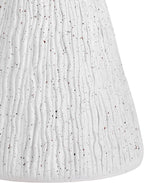 Outdoor Small end Table White Marble Retro Speckled Textured All-Weather MGO Side Table, Indoor Living Room end Table End Table for Home Office Living Room and Patio Decor, sode ta
