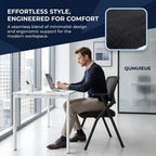 [20 Pack] Folding Office Chairs, Heavy Duty Conference Room Chairs with Mesh Back & Padded Seat, Stackable Training Room Chair for Guest Reception, Classroom, Waiting Room