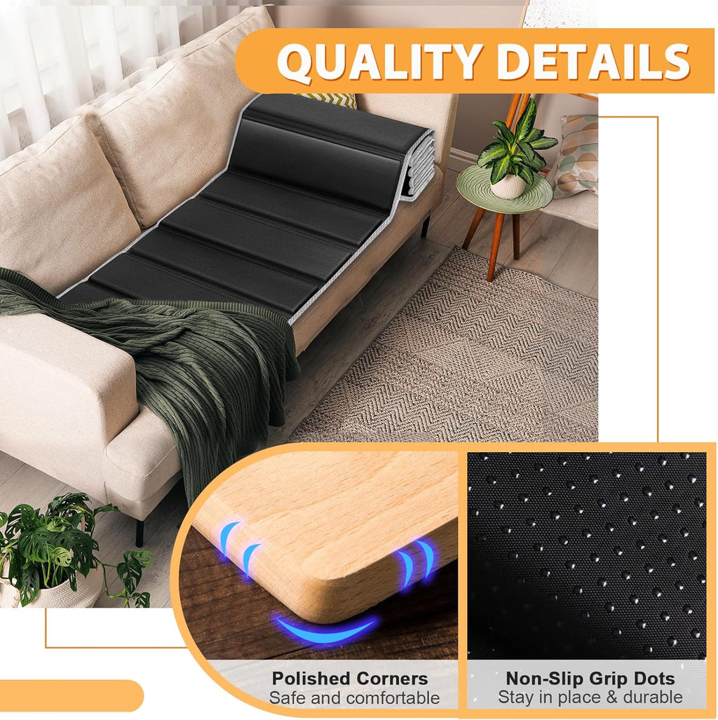 LAVEVE Heavy Duty Couch Cushion Support Board for Sagging Sofa, 21.5''x70'' Extra Thick Solid Wood Under Couch Insert with Anti-Slip Dots, Repair Sagging Spring Sofa and Replace Worn Cushions