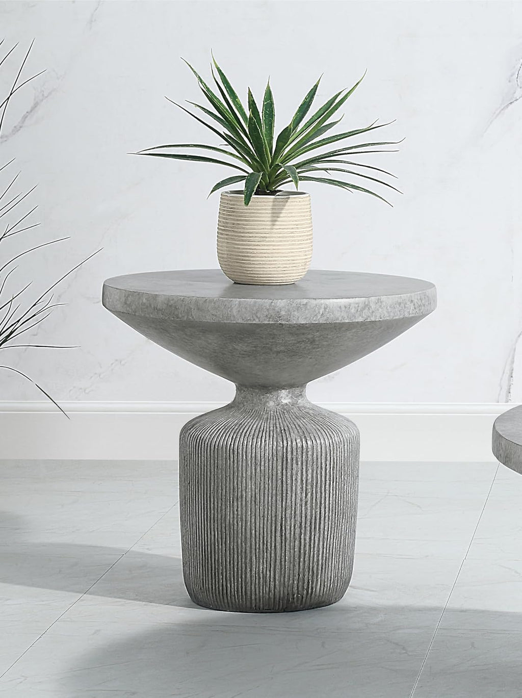 Weathered Gray End Table