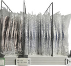 20 Pcs 60 * 40CM Pack Wire Shelf Divider, Closet Dividers Shelf Organizers, Ideal for Product Display and Organization, Retail Shelving by Clip Strip Marker Label，Separators for Clothes