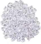 Quality Clear Acrylic Crushed Ice Ice Rocks for Vase Fillers and Table Decorating - About 105-120 Pieces