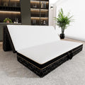 GEMBED Tri-Fold Memory Foam Mattress Queen - 6 Inch Portable Folding Sofa Bed with Handle & Washable Cover, Floor Sofa Bed with Non-Slip Base, Space-Saving for Room, Travel, Guest Bed, RV, 78"x58"x6"