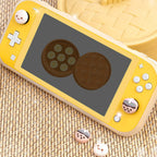 BelugaDesign Boba Dumpling Thumb Grips | Cute Cutecore Food Pork Bun Face Bubble Tea | Kawaii Japanese Button Joystick Cap Cover | Compatible with Nintendo Switch 1 Standard Lite OLED