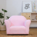 Roundy Kids Chair with Removable Cover, Soft Microsuede Upholstery, Padded Cushion, Sturdy Wooden Frame, Ergonomic Design for Ages 2-5, Easy to Clean, Ideal for Playrooms, Bedrooms & Nurseries.