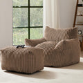 Oversized Bean Bag Chair for Living Room Furniture Bean Bag Chairs for Adults- Small Couch & Lounge Accent Chair for Living Room Chairs or Bedroom