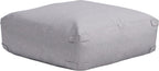 Zuo Luanda Outdoor Collection Ottoman Gray