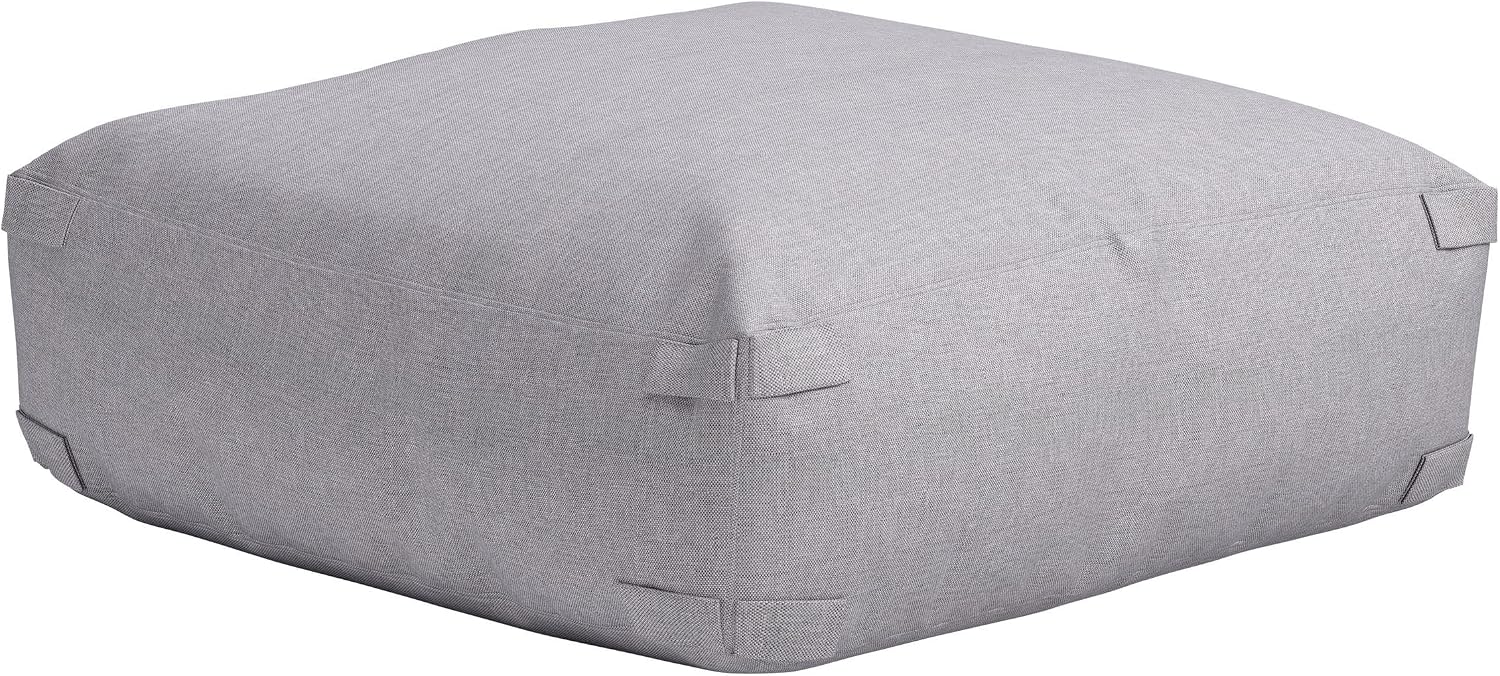 Zuo Luanda Outdoor Collection Ottoman Gray