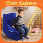 BALAPET Sensory Rocking Chair for Kids, High-Density Foam Calming Sensory Rocker for Kids, Balance Seat with Seatbelt Helps Children Relax, Focus & Play, Flexible Indoor & Outdoor Seating