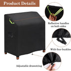 Klmnop Outdoor Garden Potting Bench Table Cover, Waterproof & Windproof Cover for Garden Potting Table, Cabinet & Planting Workstation, UV Resistant(47"W x 20"D x 47"H)