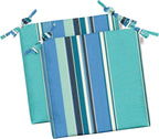 RSH DECOR: Sunbrella Foam Chair Cushions Set of 2 | 20" x 18" x 2" | All-Weather Rectangular Cushions for Patio Furniture | Crafted with Sunbrella Performance Fabric | Dolce Oasis