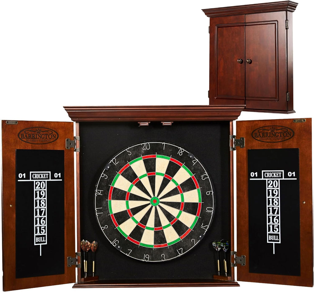 Barrington Chatham Bristle Dartboard, Cabinet Style, Pre-Assembled