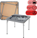 Heritage Kids Dinosaur 3 Piece Table and Chair Set, Grey