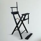 Casual Home 230-02/021-22 Director Chair 30" - Bar Height BlackFrame/Pink Canvas
