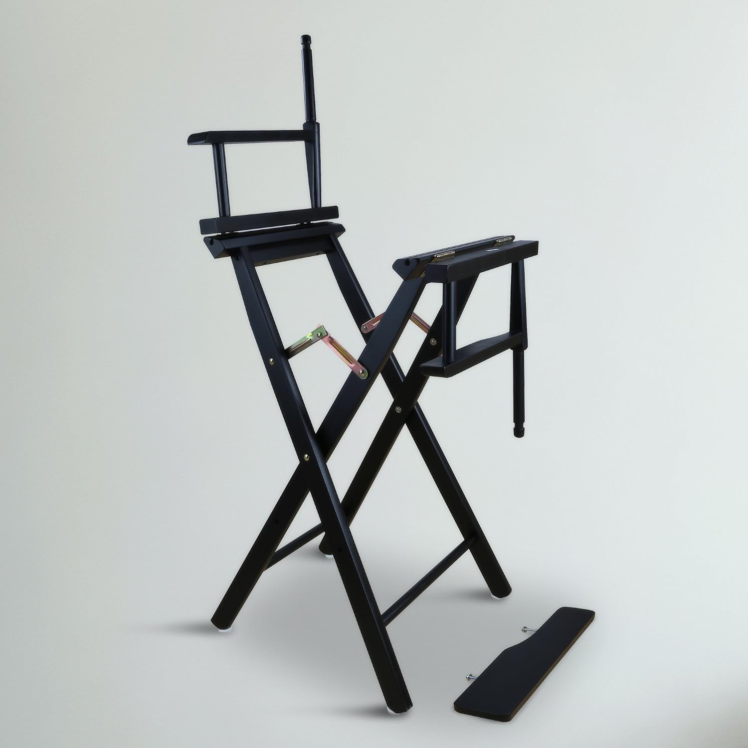 Casual Home 230-02/021-22 Director Chair 30" - Bar Height BlackFrame/Pink Canvas
