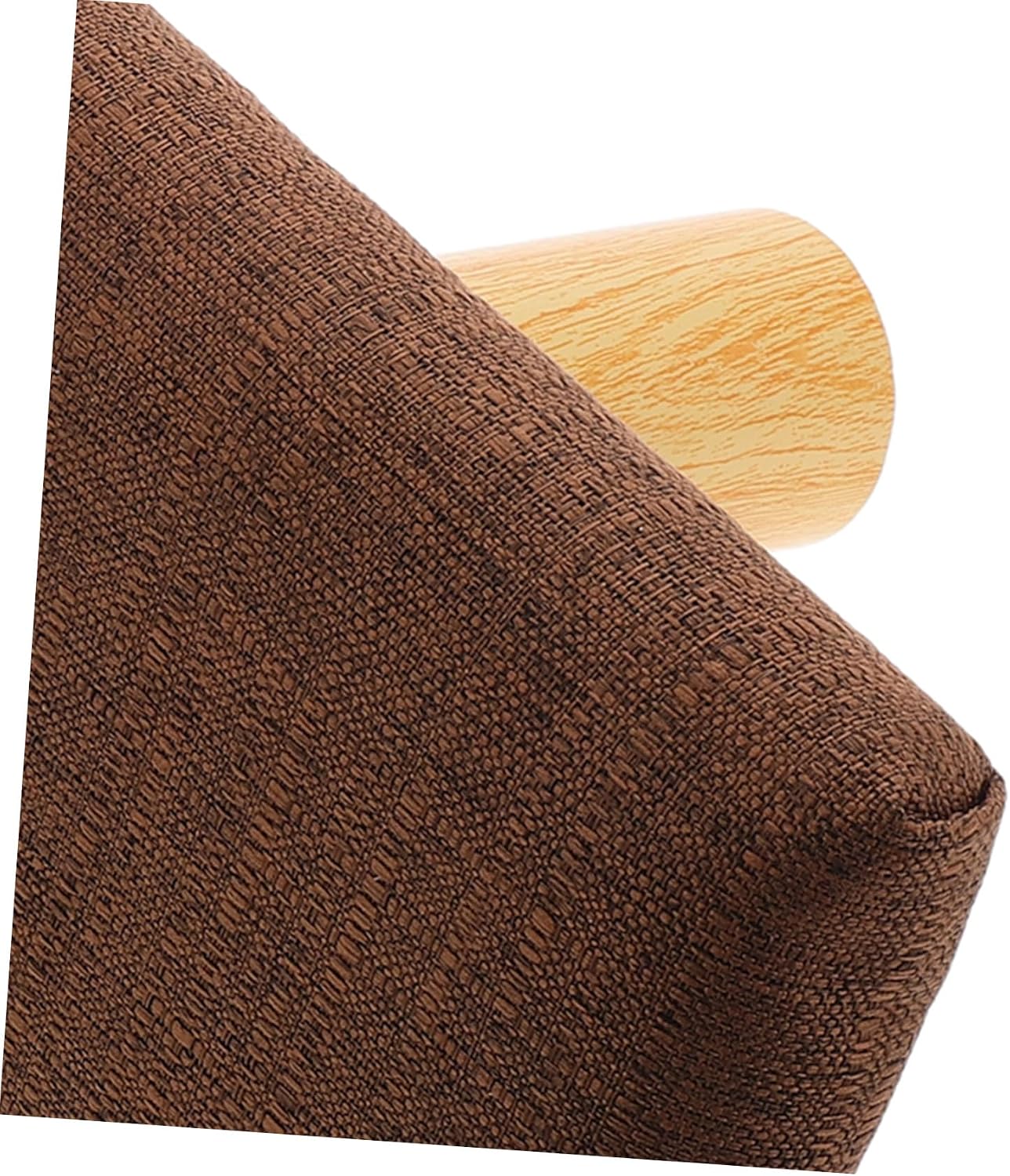 Portable Bench with Cushion, Wooden Stool with Cotton Cloth Cover, Strengthens Core Muscles, Unique Natural Elegance, for Office and Home Use
