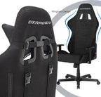 DXRacer Formula Gaming Chair - Ergonomic Chair for Computer and Video Game, Memory Foam Headrest, Lumbar Support, Water-Resistant Fabric, Black