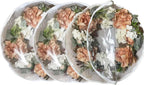 Wreath Storage Container 24 inch 2 Packs with Clear Window, Large Wreath Storage Container,LightWeight Portable Container for Christmas Decorative Wreath Bag (2)