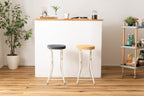 Azumaya-kk PC-34DGY Folding High Stool
