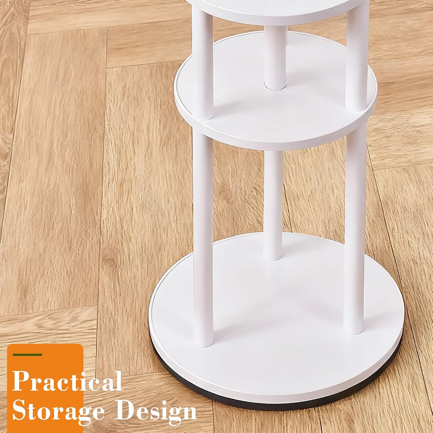 VECELO Coat Rack Freestanding, Entryway Hanger Stand, Umbrella Holder, Hall Tree With Hooks, Floor Standing Tree Stand,White