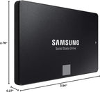 Samsung Electronics 870 EVO 2TB 2.5 Inch SATA III Internal SSD (MZ-77E2T0B/AM)