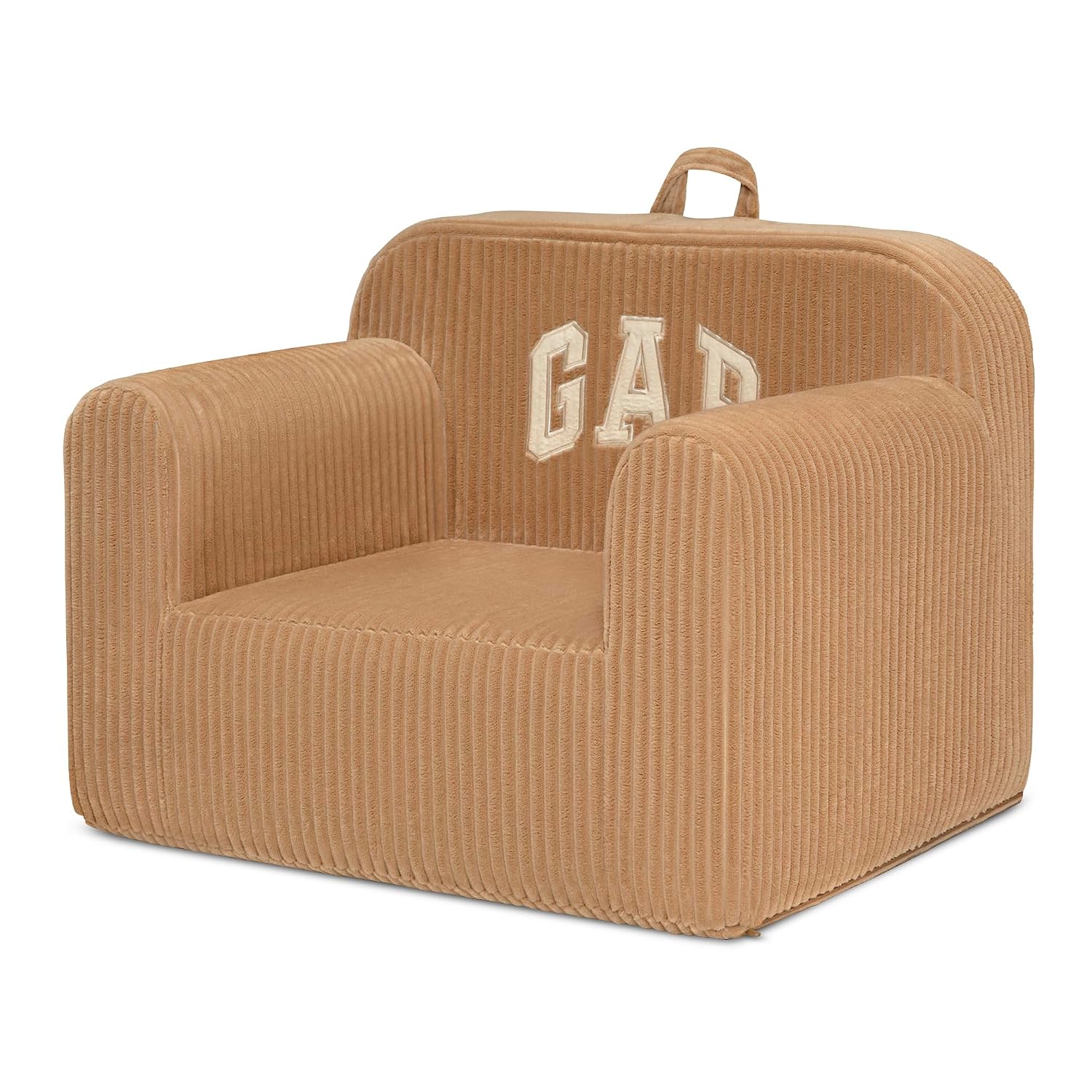 babyGap by Delta Children Ribbed Velour Chairs - Greenguard Gold Certified, Brown