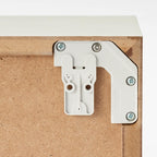Muji 44520673 Wall Furniture Box, Oak Wood, Light Gray, Width 17.3 x Depth 6.1 x Height 7.5 inches (44 x 15.5 x 19 cm)
