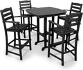 POLYWOOD® La Casa Café Bar Set, Black