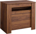 Transformer Folding Console Table for 10-12 People, Extendable Dining Table, Space Saving Dining Room Table for Apartments & Homes, Walnut