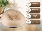 OLEEK Inflatable Bean Bag Chair with Electric air Pump 6PCS - Inflatable Chairs for Adults - Folding Outdoor Bean Bag Chair - Inflatable Chair for Kids - Blow up Chair - Classroom Bean Bags
