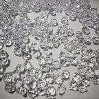 Fake Ice Cubes, 1000 Pcs Acrylic Ice Rocks for Centerpieces, 11 * 14 mm Artificial Ice Table Scatter, Fake Crushed Ice Acrylic Vase Fillers Christmas Decorations