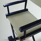 Casual Home 230-02/021-18 30" Director's Chair Black Frame-with Grey Canvas, Bar Height