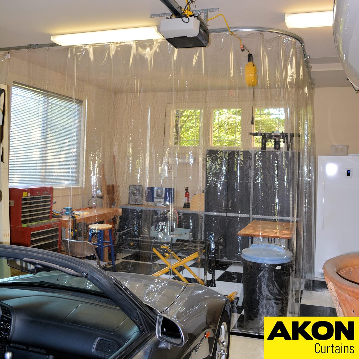 Industrial Curtain Track | Steel Curtain Tracks | Hang your industrial curtains easily