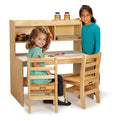 Jonti-Craft Dual Writing Desk,Gold