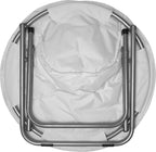Urban Lifestyle Mongolian Faux Fur Saucer Chair, Off White