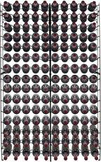 Sorbus Wine Rack Freestanding Floor - Wine Bottle Holder Holds 150 Bottles of Wine - 150 Bottle Capacity Wine Storage for Any Bar, Wine Cellar, Kitchen, Dining Room