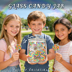 2 Pack Cookie Jar, Half Gallon Glass Jar with Airtight Lids for Cookies, Candy, Flour, Dog Treats, Coffee, Laundry Room Storage & Pantry, Wide Mouth Mason Jar for Sourdough Starter