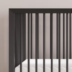Child Craft Cranbrook 3-Piece Nursery Set, Includes 4-in-1 Convertible Crib, Dresser and Chest, Crib Grows with Your Baby (Ebony)
