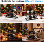 POKIPO Countertop Wine Rack - 7 Bottles Metal Small Wine Rack Wine Bottle Holder Storage Space Saving for Home Kitchen Bar Tableop Cabinet Pantry