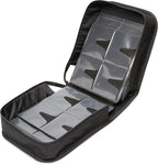 Amazon Basics Polyester CD/DVD Portable Storage Binder with Handle, 400-Capacity, Black